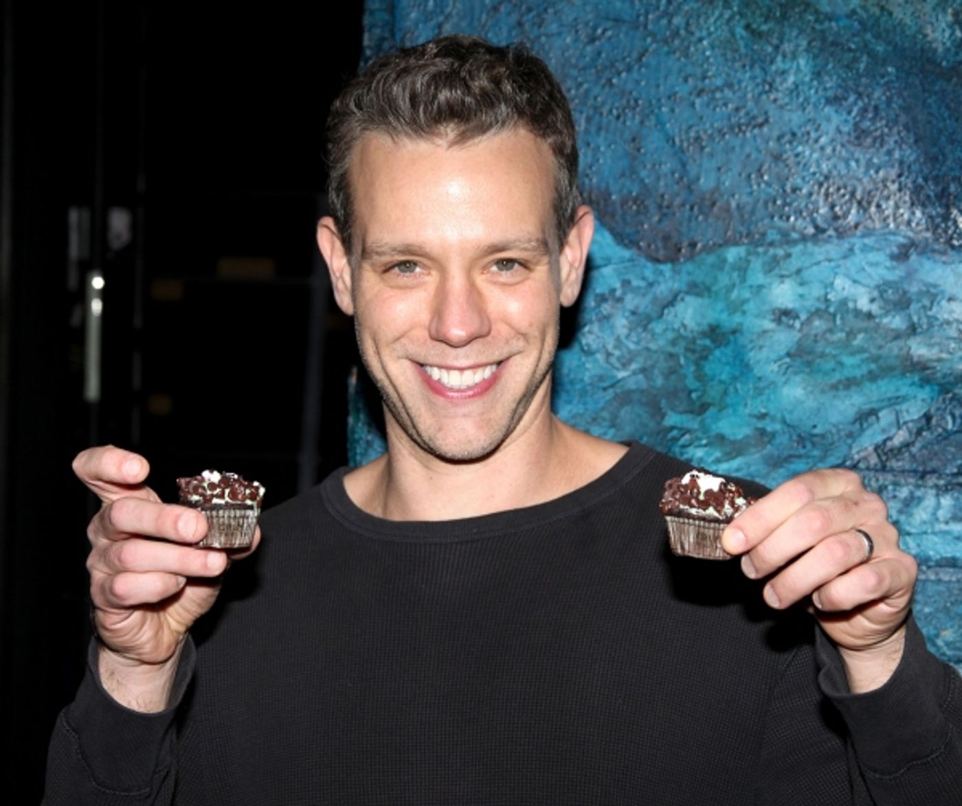 Photo Coverage: Backstage Birthday Celebration for Adam Pascal at MEMPHIS!  Image