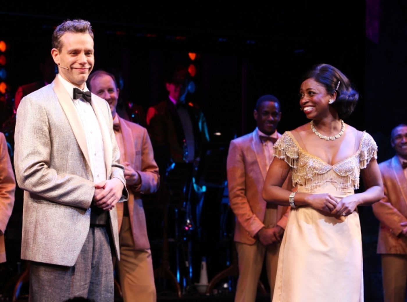 Photo Coverage: Adam Pascal's First MEMPHIS Curtain Call!  Image