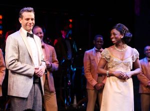 Adam Pascal with Montego Glover  Photo