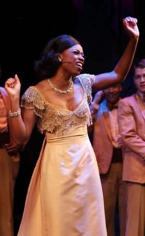 Adam Pascal with Montego Glover  Photo