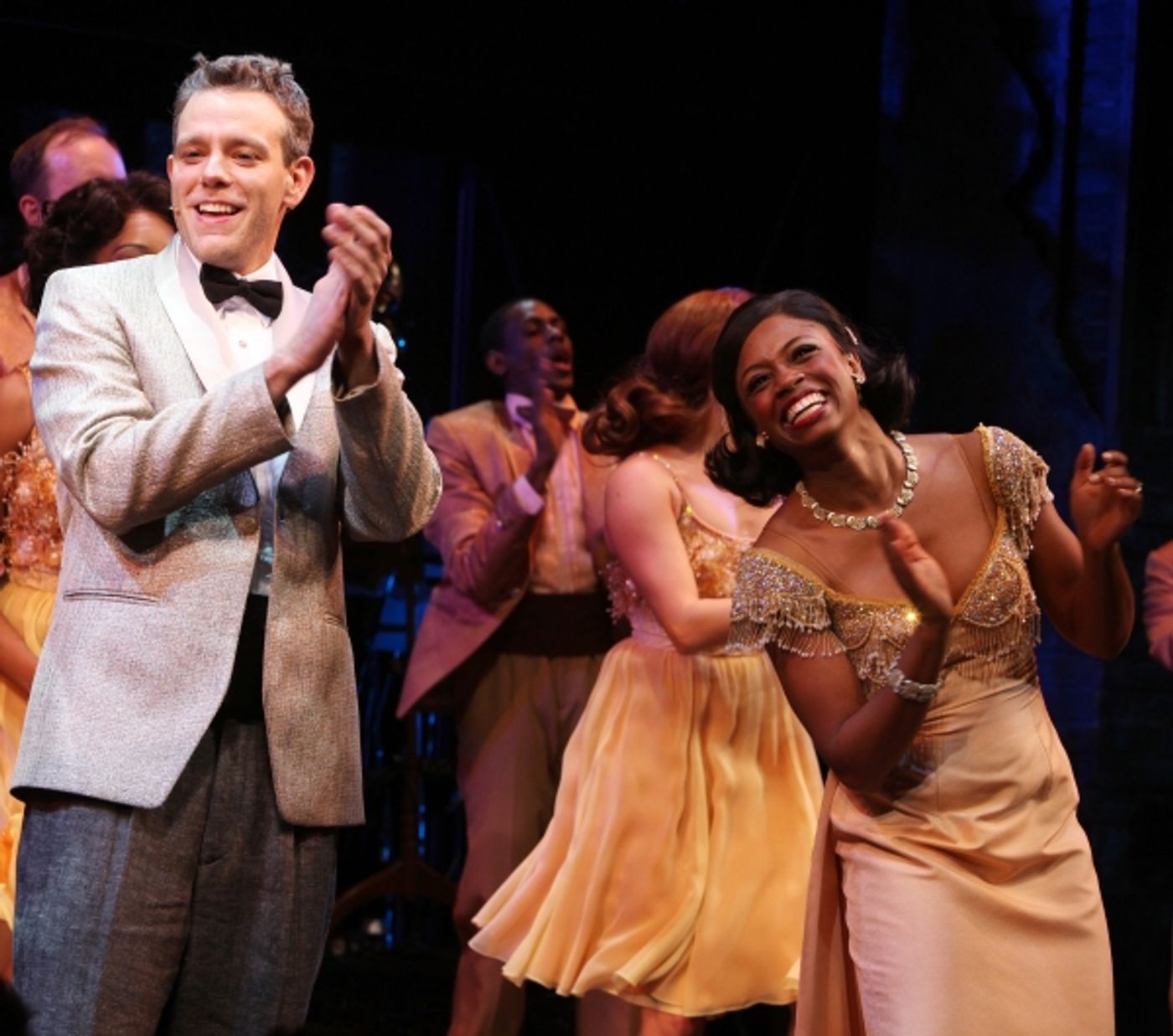 Photo Coverage: Adam Pascal's First MEMPHIS Curtain Call!  Image
