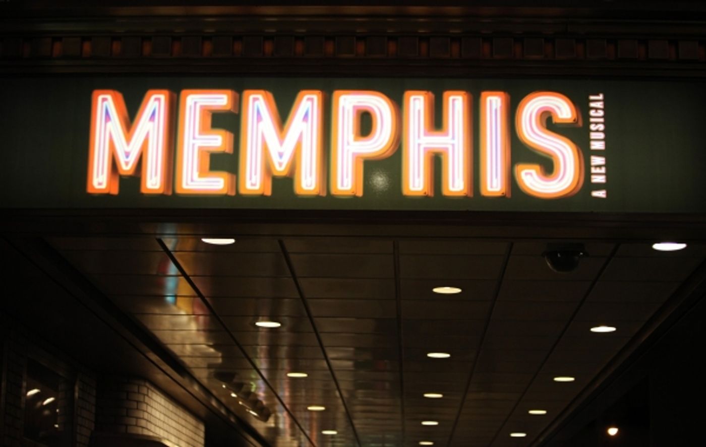 Photo Coverage: Adam Pascal's First MEMPHIS Curtain Call!  Image