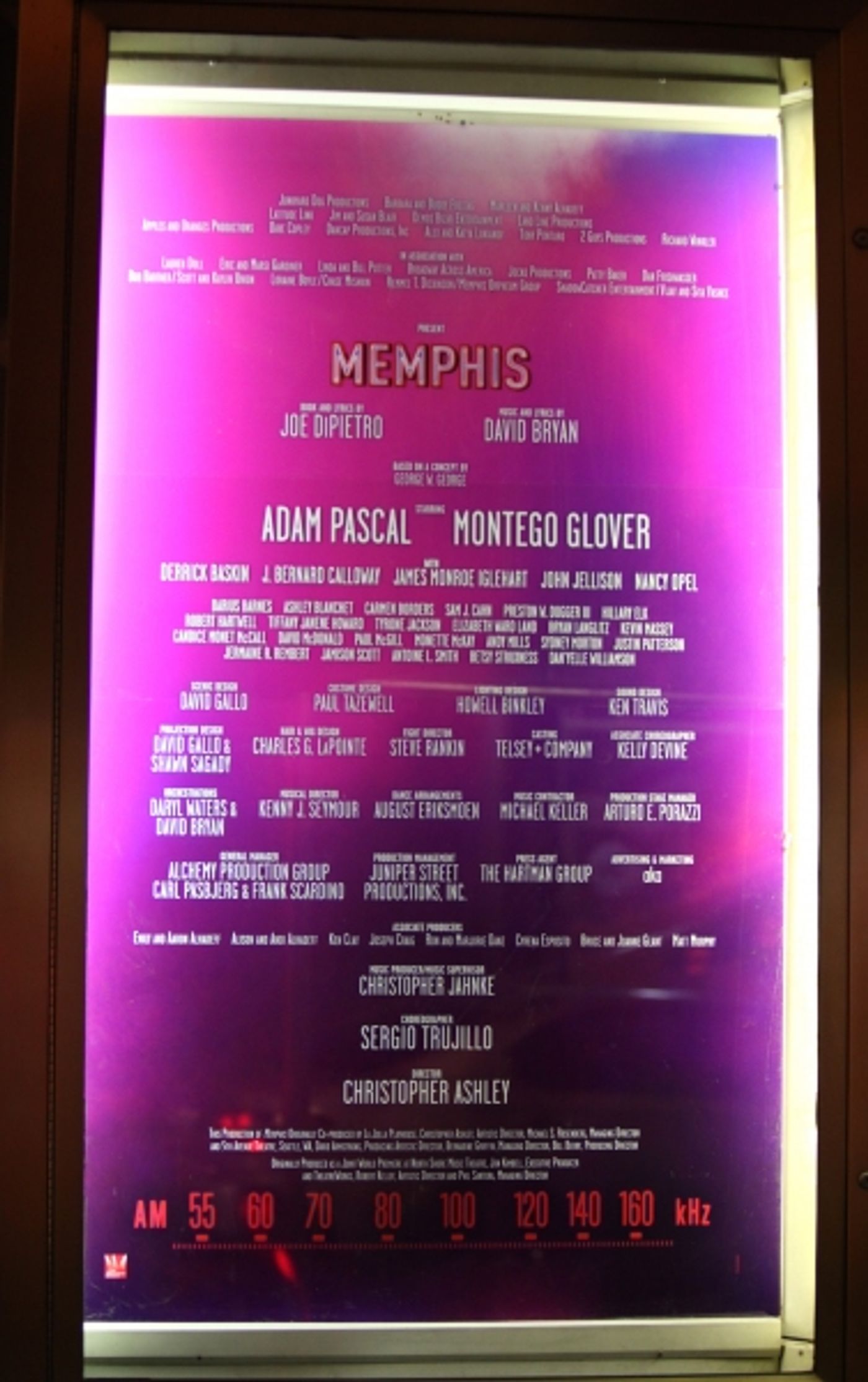 Photo Coverage: Adam Pascal's First MEMPHIS Curtain Call!  Image