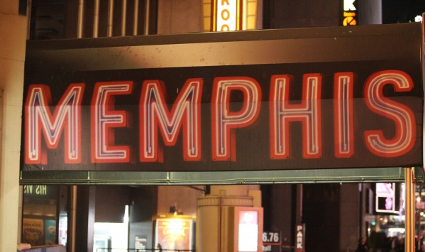Photo Coverage: Adam Pascal's First MEMPHIS Curtain Call!  Image