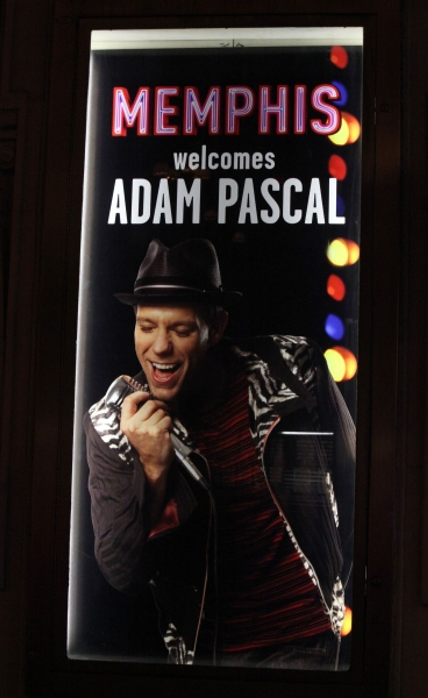 Photo Coverage: Adam Pascal's First MEMPHIS Curtain Call!  Image