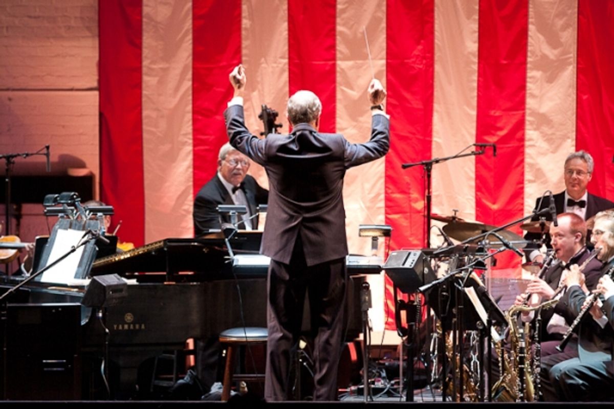 Mayor Michael Bloomberg and The Encores! Orchestra at 