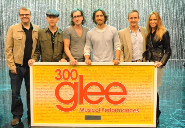 Chairman of Columbia/Epic Label Group Rob Stringer, Co-Creator and Executive Producer Photo