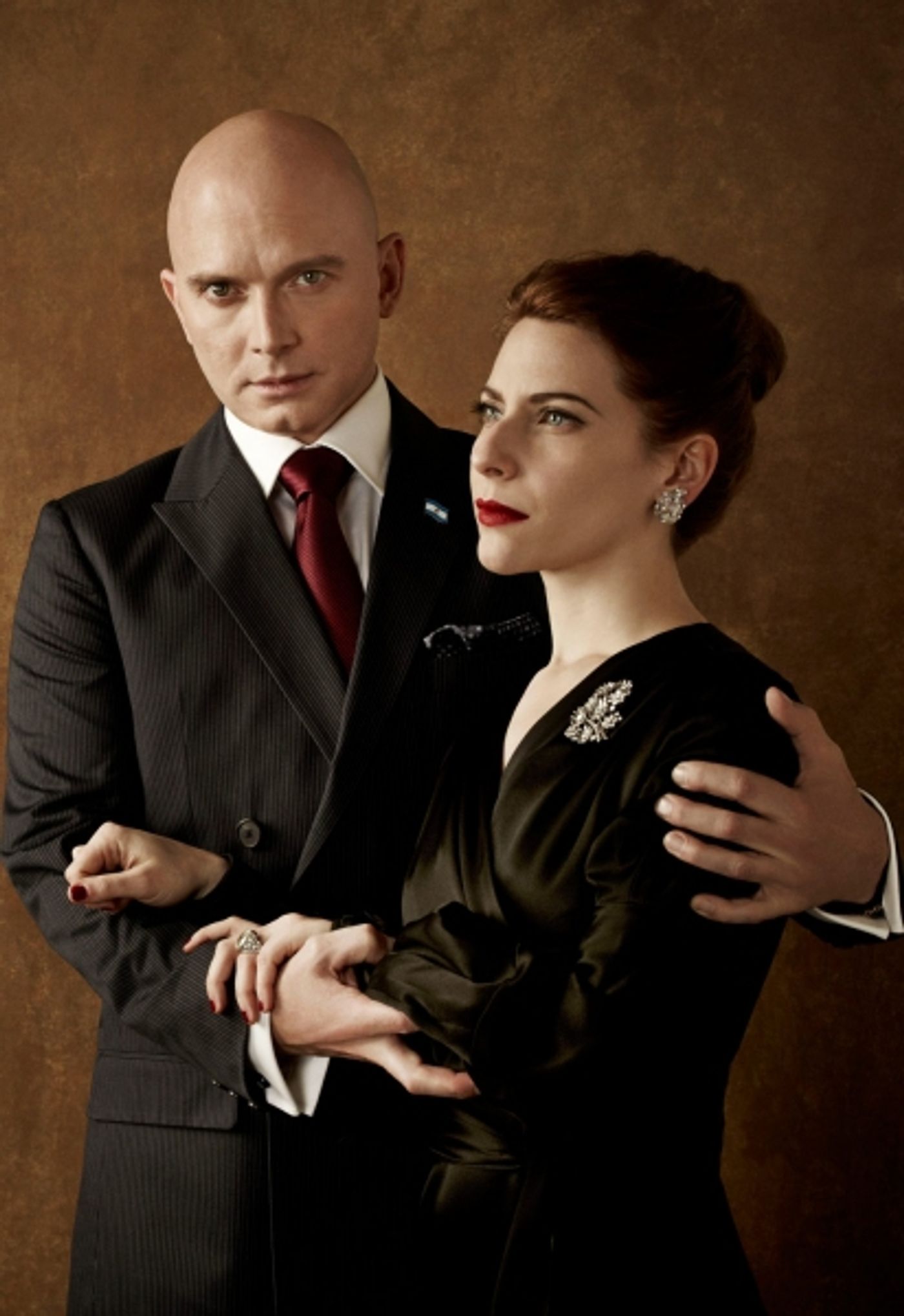 Photo Flash: First Look at EVITA's Stars - Ricky Martin, Elena Roger & Michael Cerveris; Previews Start March 12  Image
