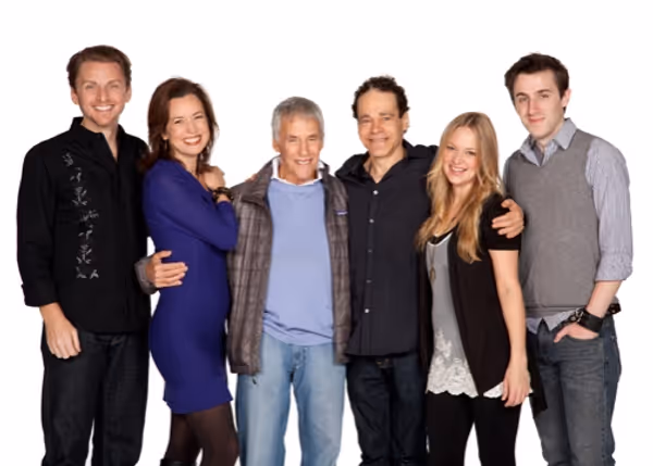 Jason Danieley and Michelle Duffy, composer Burt Bacharach, playwright and lyricist S Photo