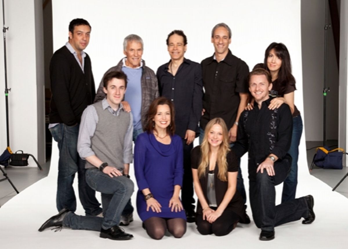 Will Frears, composer Burt Bacharach, playwright and lyricist Steven Sater, music supervisor Lon Hoyt, Andrew Mueller, Michelle Duffy, Jenni Barber and Jason Danieley


 at 