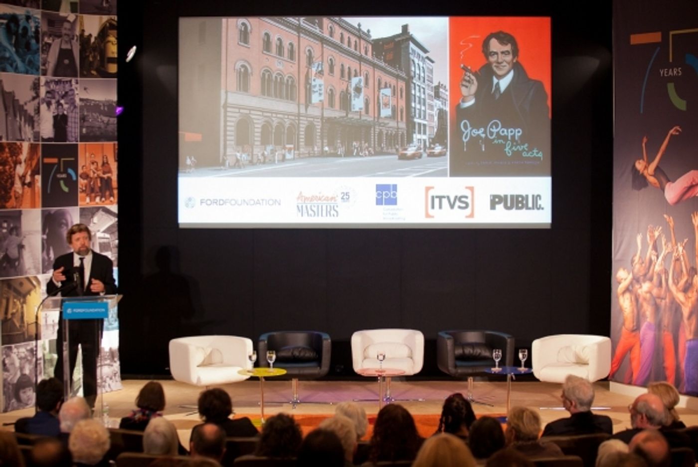 Photo Flash: Meryl Streep, Kevin Kilne, et al. Celebrate Public Theater Grant Photo Flash: Meryl Streep, Kevin Kilne, et al. Celebrate Public Theater Grant Image