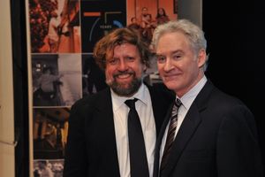 Oskar Eustis and Kevin Kline @ BroadwayWorld Oskar Eustis and Kevin Kline Photo