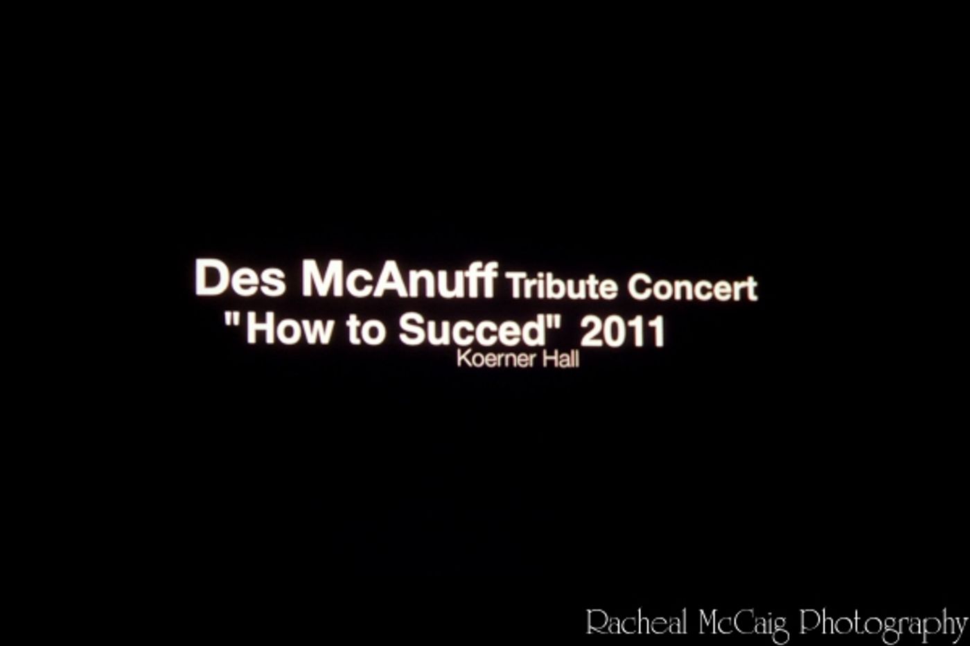 Photo Coverage: One Night Only - Celebrating Des McAnuff  Image