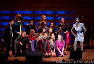 Jewelle Blackman and students during "Brotherhood of Man" @ BroadwayWorld Jewelle Blackman and students during "Brotherhood of Man" Photo