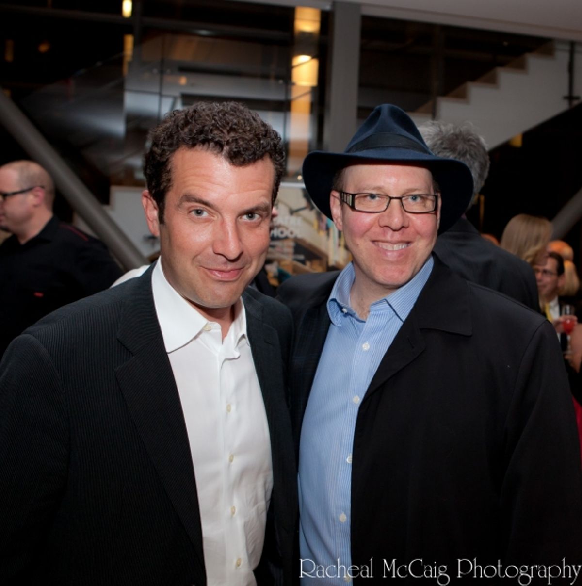 Rick Mercer and Aubrey Dan at 