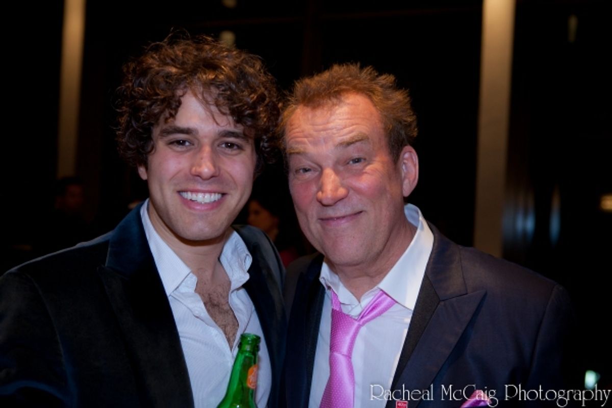 Josh Young and Des McAnuff at 