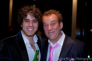 Josh Young and Des McAnuff @ BroadwayWorld Josh Young and Des McAnuff Photo