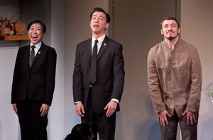 Angela Lin, Johnny Wu, and Stephen Pucci Photo