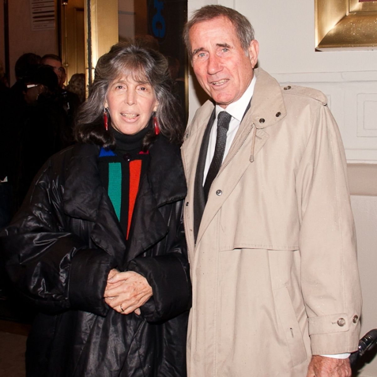Julia Schafler and Jim Dale  at 