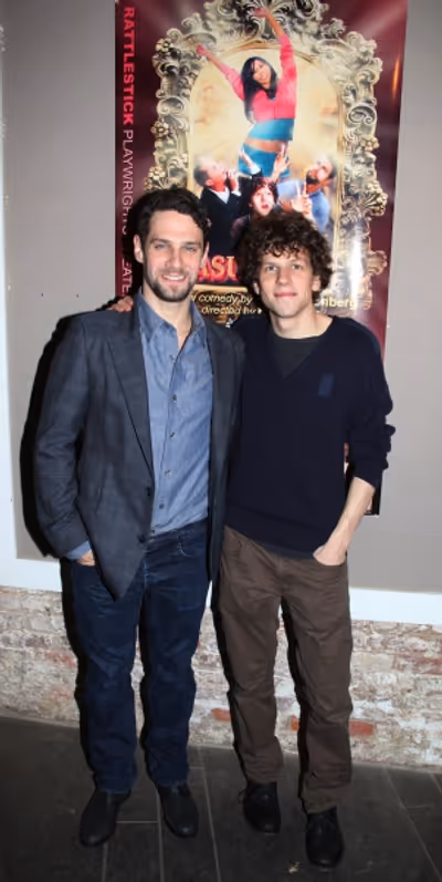 Justin Bartha & Jesse Eisenberg Photo