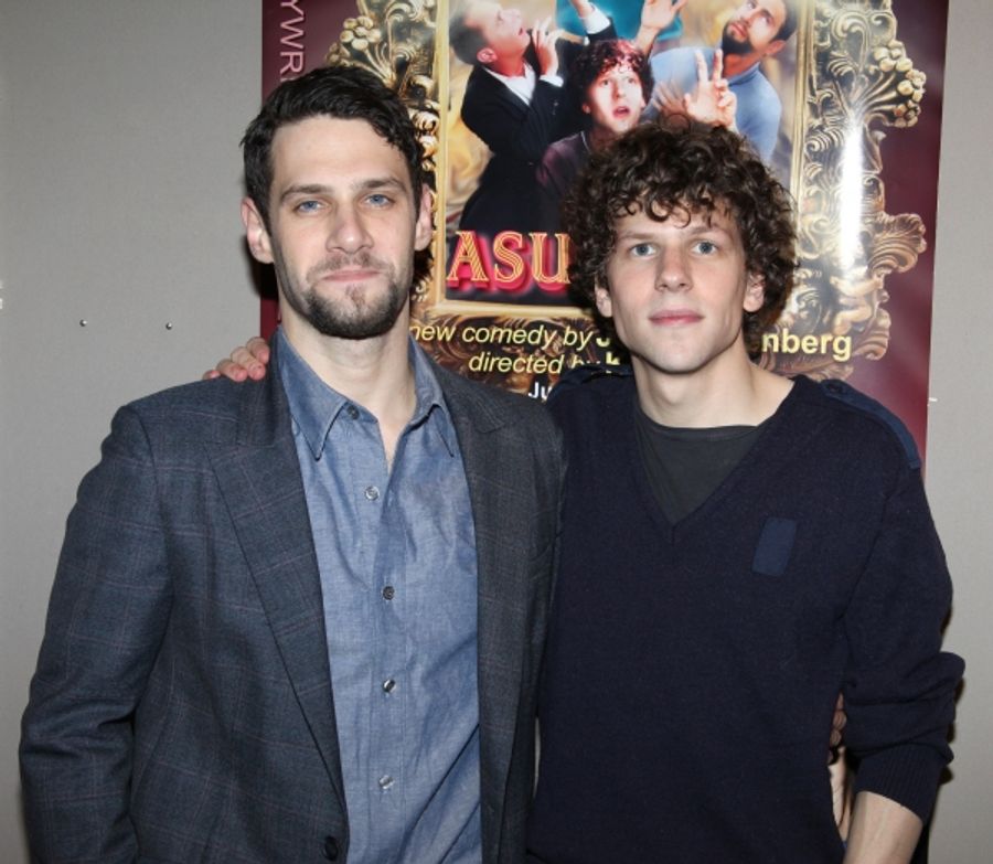 Photo Coverage: Jesse Eisenberg, Justin Bartha Open ASUNCION at Cherry Lane! Image
