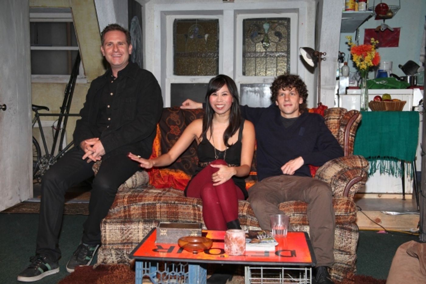 Photo Coverage: Jesse Eisenberg, Justin Bartha Open ASUNCION at Cherry Lane!  Image