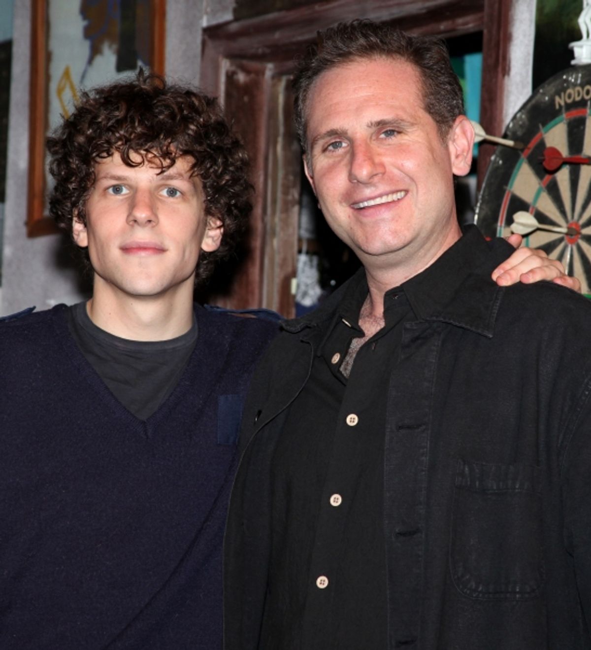 Jesse Eisenberg & Remy Auberjonois at 