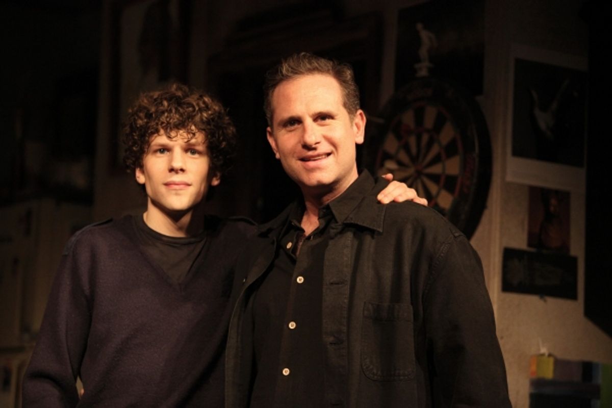 Jesse Eisenberg & Remy Auberjonois  at 