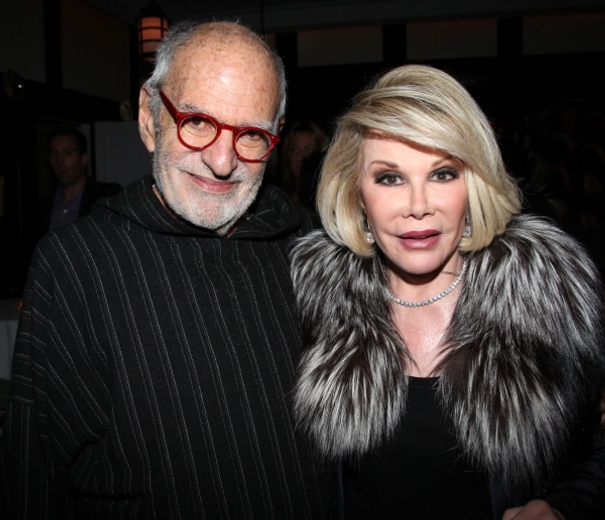 Larry Kramer & Joan Rivers at 