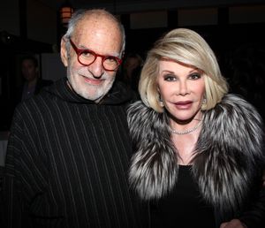 Larry Kramer & Joan Rivers Photo