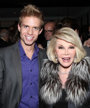 Hunter Ryan Herdlicka & Joan Rivers Photo