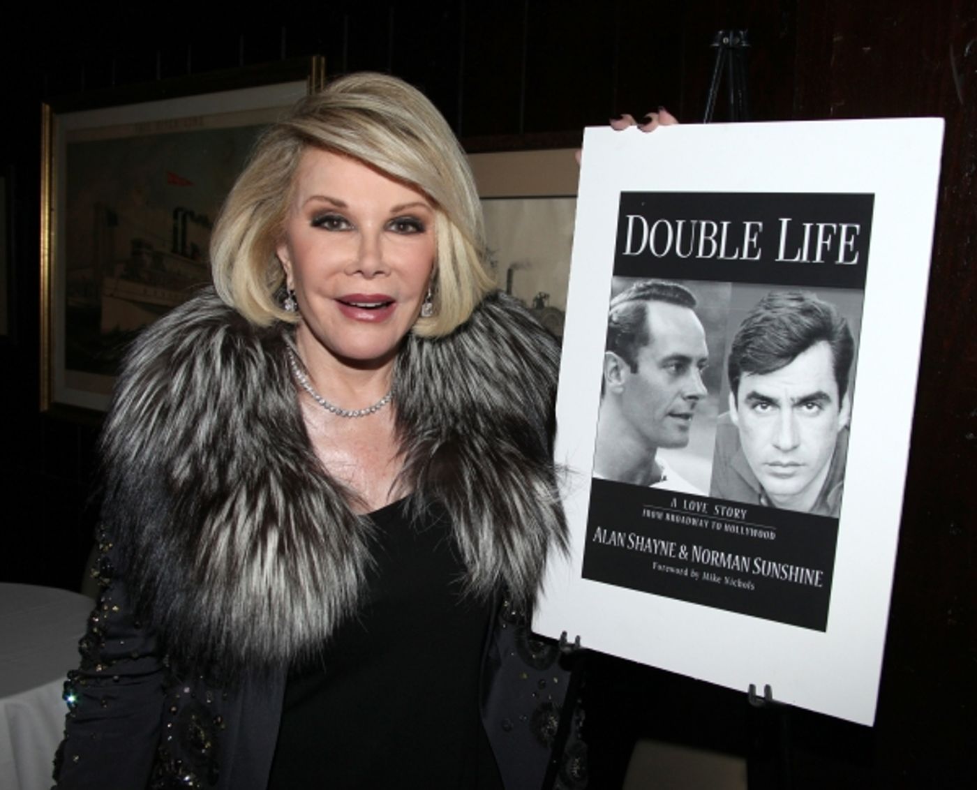 Photo Coverage: Joan Rivers Hosts Alan Shayne and Norman Sunshine's 'Double Life: A Love Story' Book Release Party  Image