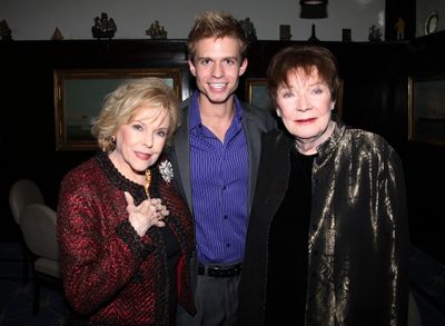 Eileen Fulton, Hunter Ryan Herdlicka, Polly Bergen  Photo