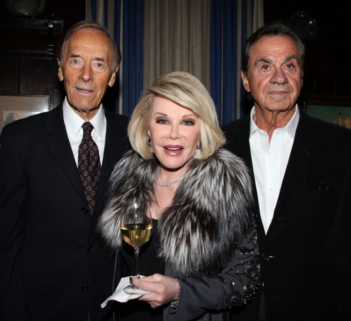 Alan Shayne & Norman Sunshine with Joan Rivers  at 