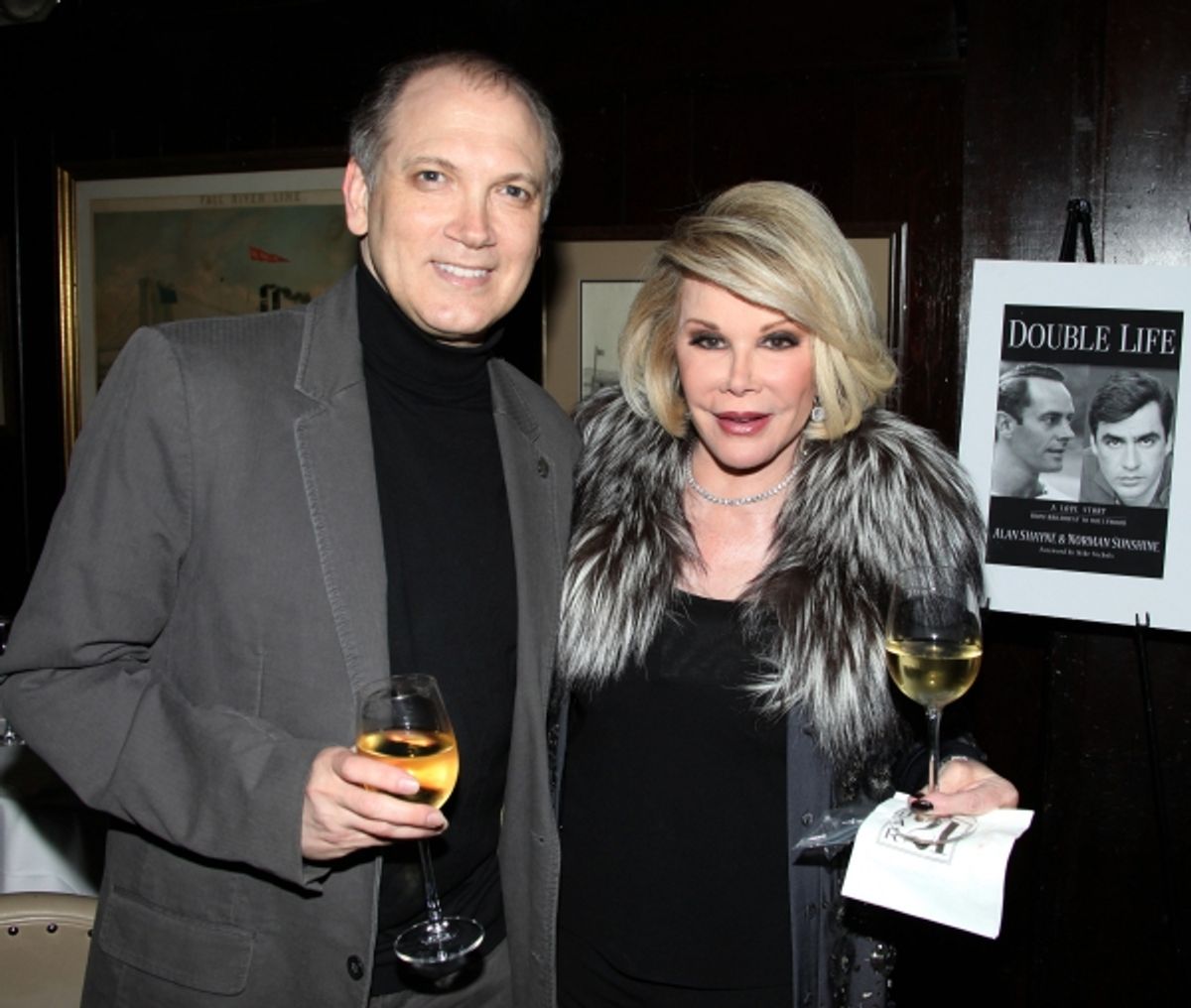 Charles Busch & Joan Rivers  at 