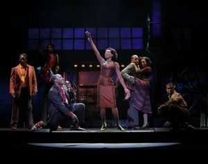 Felicia Boswell as Felicia and Quentin Earl Darrington as Delray Memphis National Tour @ BroadwayWorld Felicia Boswell as Felicia and Quentin Earl Darrington as Delray Memphis National Tou Photo