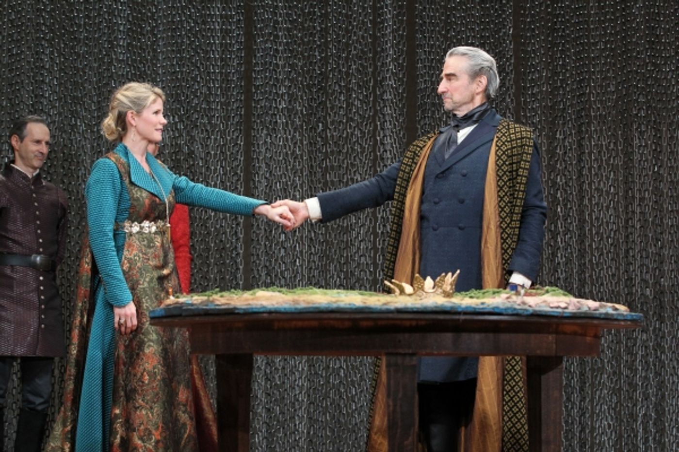 Photo Flash: Sam Waterston, Kelli O'Hara Michael McKean & More in KING LEAR at the Public!  Image