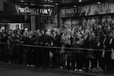 Hugh Jackman Fans. Photo Credit: Walter McBride Photo