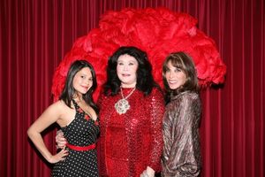 Romi Dames, Barbara Van Orden and Kate Linder backstage Photo