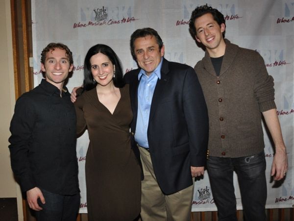 Ben Liebert, Stephanie D'Abruzzo, Michael McCormick and Josh Grisetti Photo