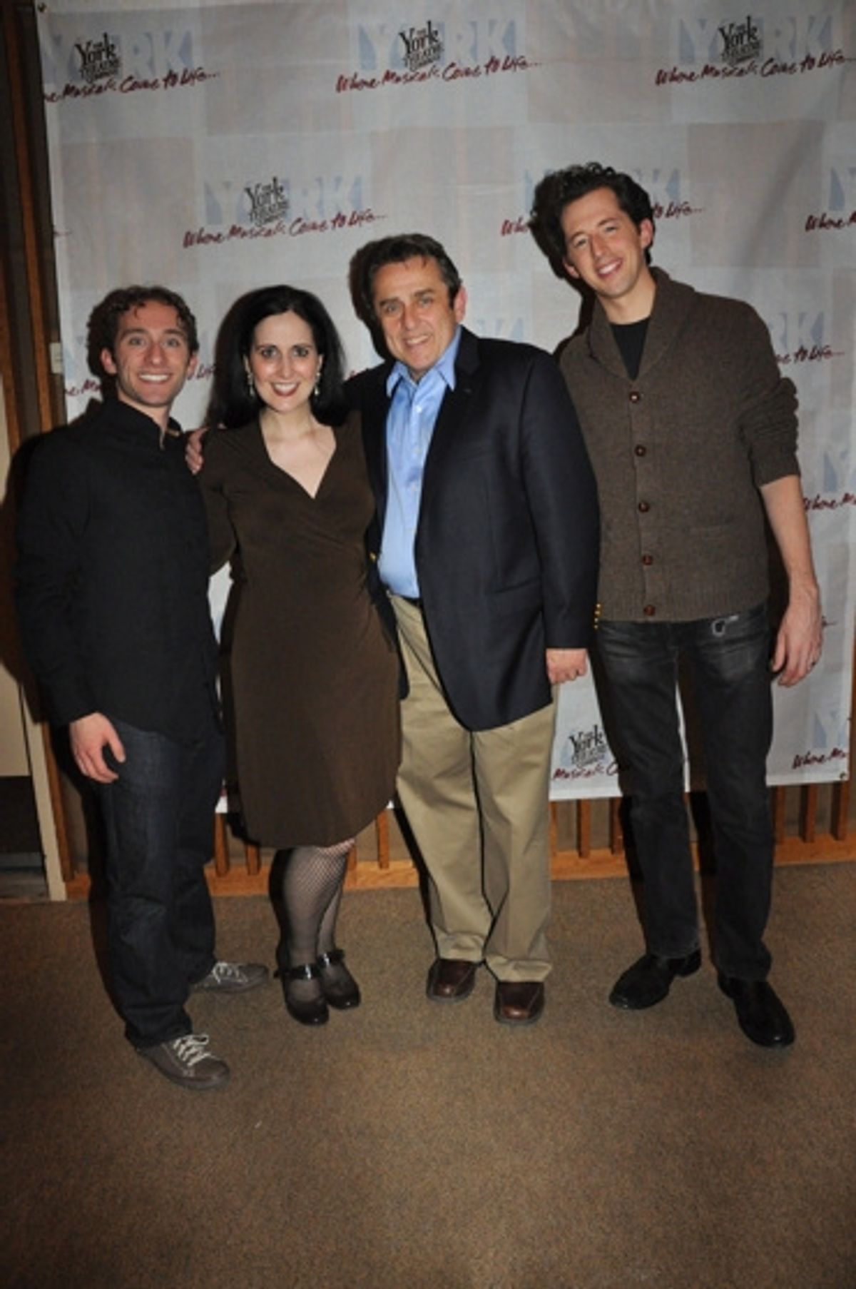Ben Liebert, Stephanie D'Abruzzo, Michael McCormick and Josh Grisetti at 