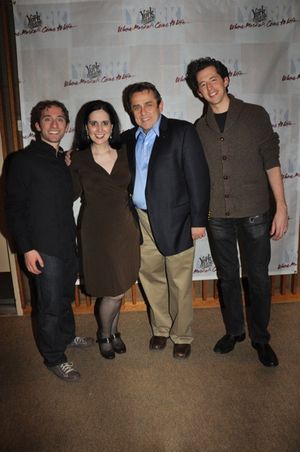 Ben Liebert, Stephanie D'Abruzzo, Michael McCormick and Josh Grisetti Photo