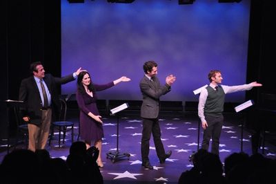 Michael McCormick, Stephanie D'Abruzzo, Josh Grisetti and Ben Liebert Photo