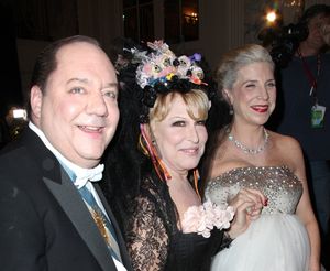 Bette Midler with Jimmy Nederlander and Margo Nederlander Photo