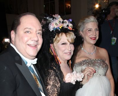 Bette Midler with Jimmy Nederlander and Margo Nederlander Photo