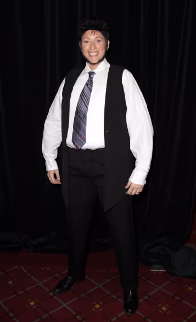 Judy Gold (as Chaz Bono) Photo