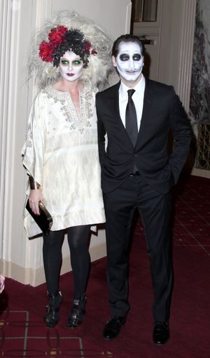 Debra Messing and Daniel Zelman Photo