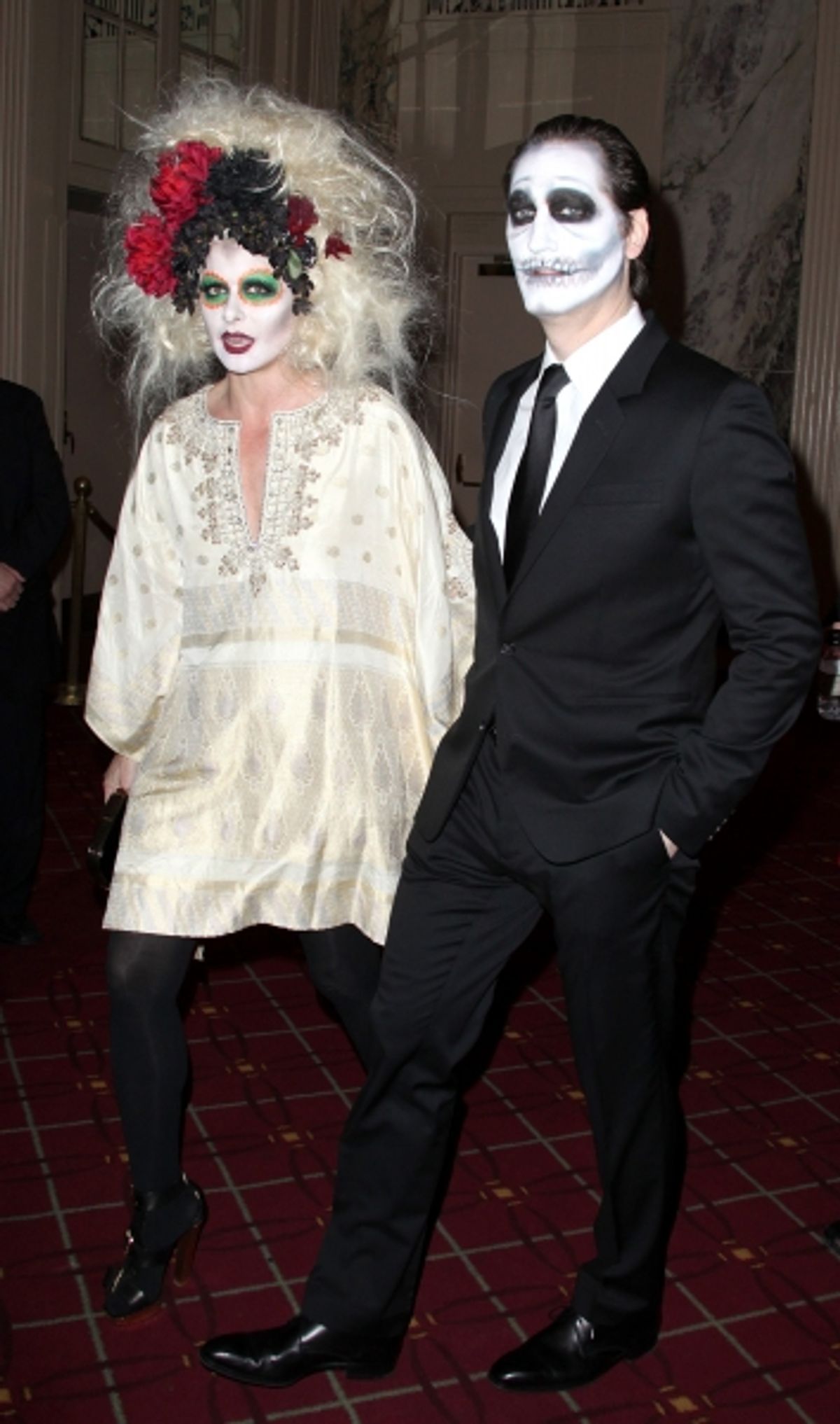 Debra Messing and Daniel Zelman at 