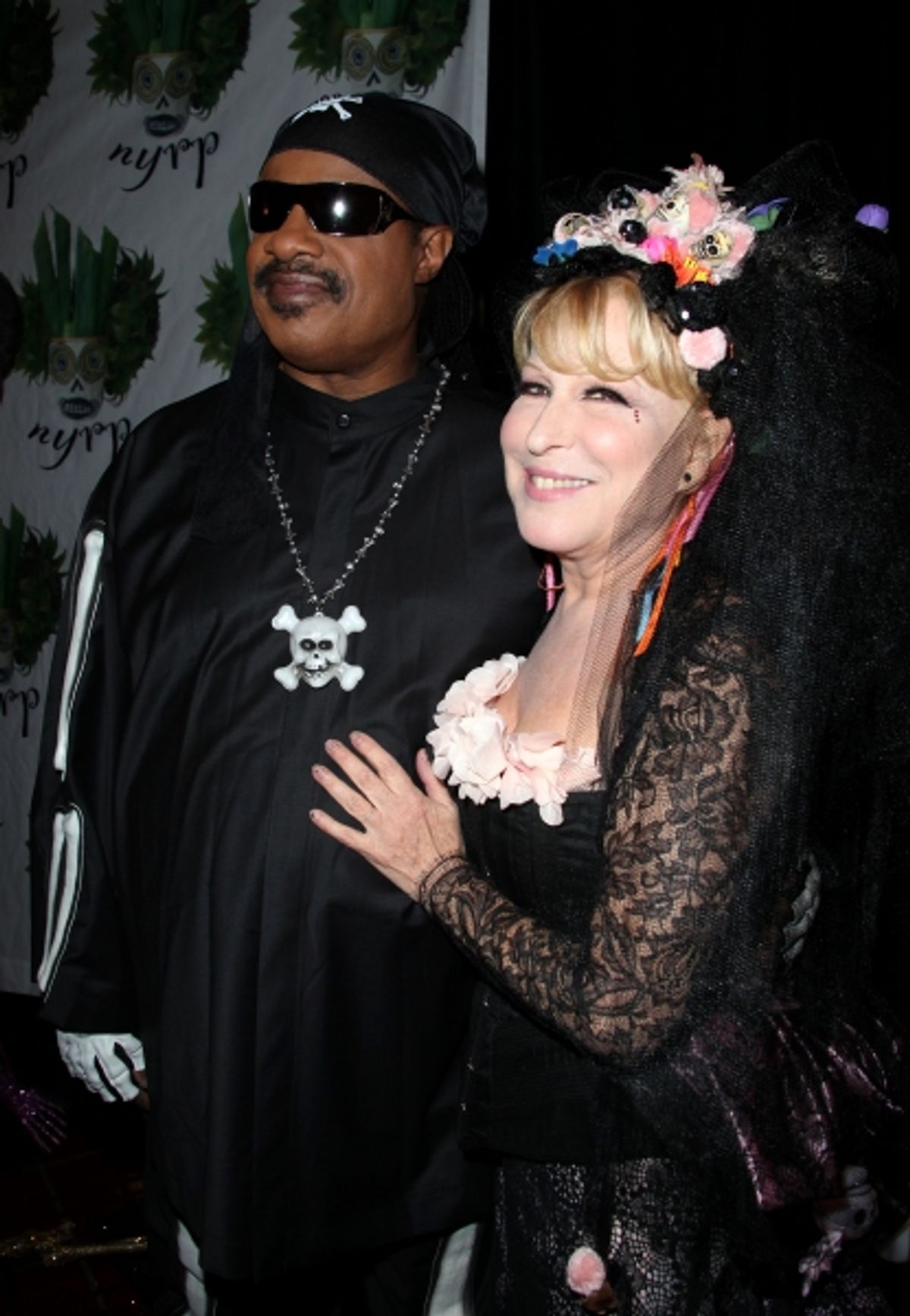 Stevie Wonder & Bette Midler  at 