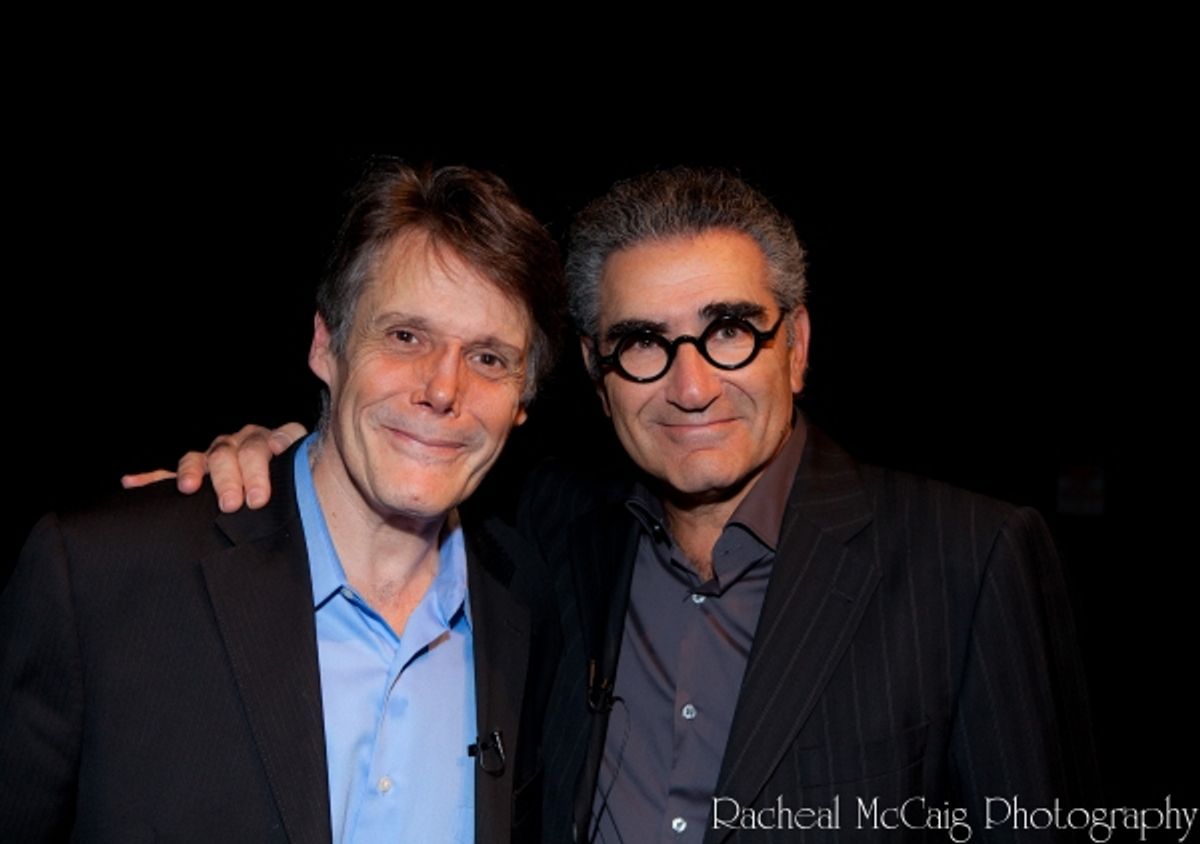 Ralph Benmergui and Eugene Levy at 